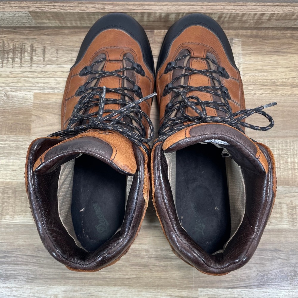 Danner 453 GORE-TEX Waterproof Waxed Leather Hiking Boots Mens 15M Dark Tan 5.5" - Picture 7 of 10